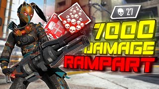 7000 DAMAGE WITH RAMPART | 20 Bomb on Every Legend Part 14