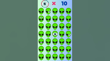 Can you find all 10 eye emojis?🔍 #shorts #quiz