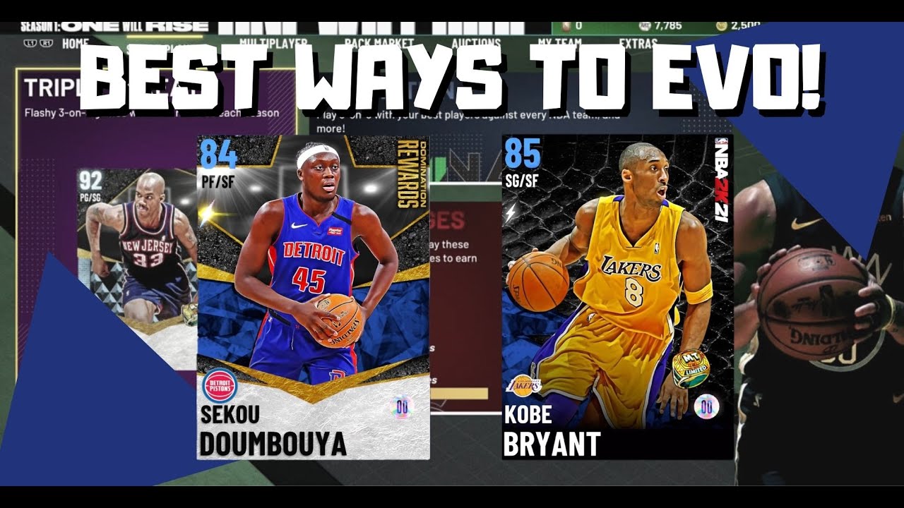 The Best And Easiest Way To Evo Any Card In Nba 2k21 Myteam Nba 2k21 Myteam Youtube