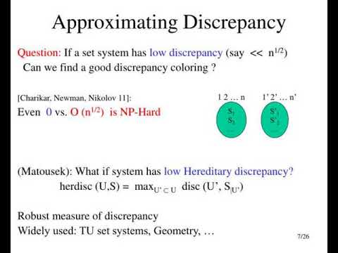 constructive algorithms for discrepancy minimization