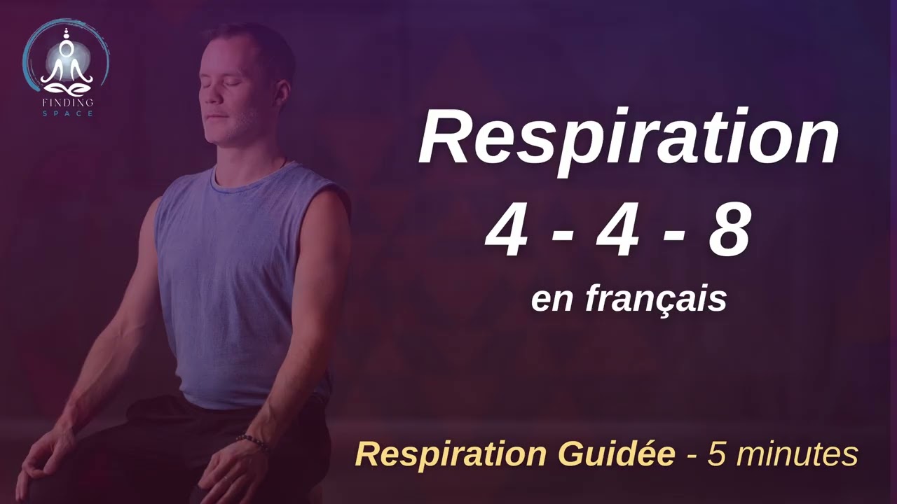 Respiration Guidée 4-4-8 — Pour le stress, la détente et le sommeil