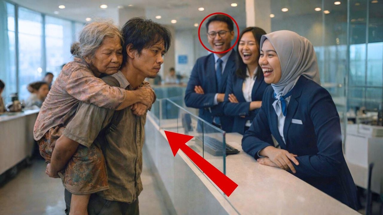 PENGEMIS DITERTAWAKAN DI BANK, Tapi Saat Tarik Uang 1 Milyar Mereka Langsung....