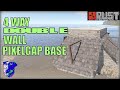4Way DOUBLEWALL Pixelgap Storage Base - Rust 2022 New Base Design