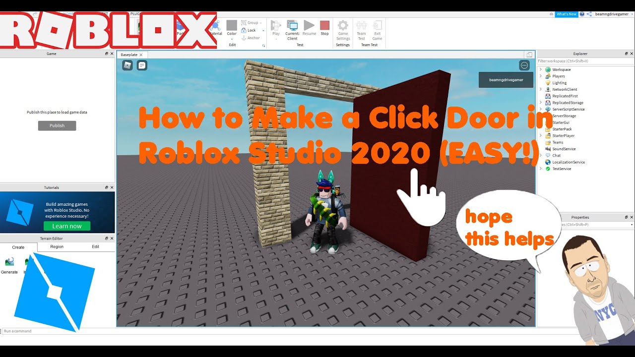 How To Make And Script An Elevator In Roblox Studio 2020 Working Youtube - how to make a elevator game in roblox studio 2020