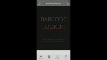 Barcode Lookup iOS App Video