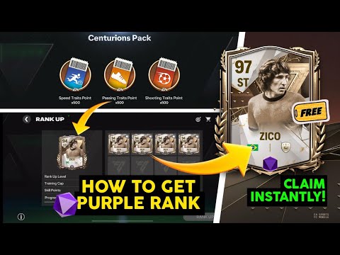 GET FREE 🆓 PURPLE 🟣 RANKED ZICO ICON CARD | CALIM ALL 3 ZICO INSTANTLY | GET MORE TRAIT POINTS DAILY