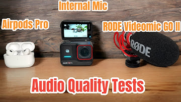 Insta360 Ace Pro - Do you need an external Microphone for vlogging?