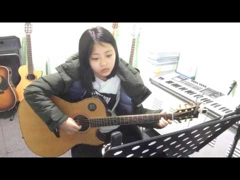 [준기타] 세계의 약속 (하울의 움직이는 성 OST) - 박은선 학생