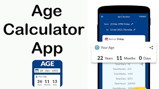 Age Calculator App | Best Age Calculator App | Age Calculate kaise karte hain screenshot 5