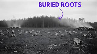 How Settlers Cleared Forest and Removed Stumps Before Machines