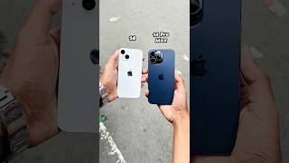 iPhone 14 Vs iPhone 14 Pro Max || Camera Zoom Test! #shorts