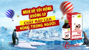 Siro PQA chỉ huyết, thuốc chữa chảy máu cam dứt điểm | Thuốc Đông y PQA