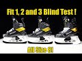 Bauer UltraSonic Fit 1, 2 & 3 Blind Test - Can you feel the difference ?