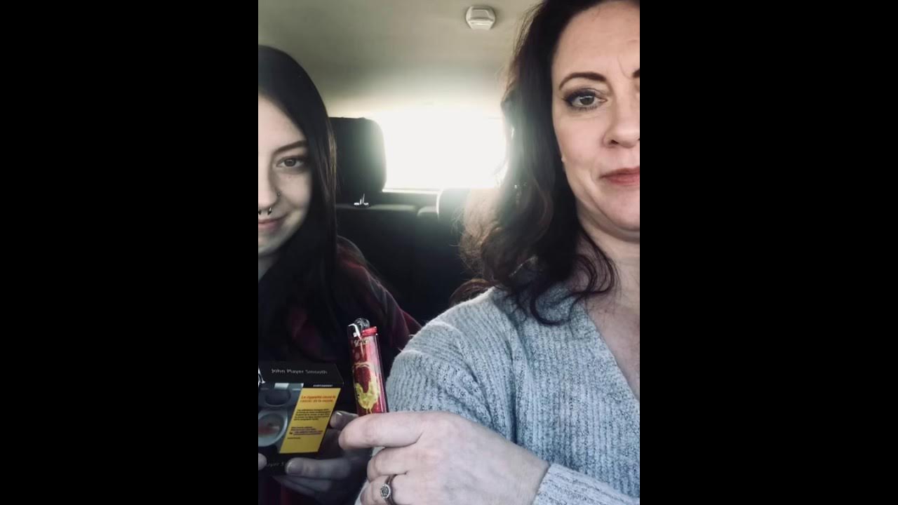 Mother/Daughter smoking