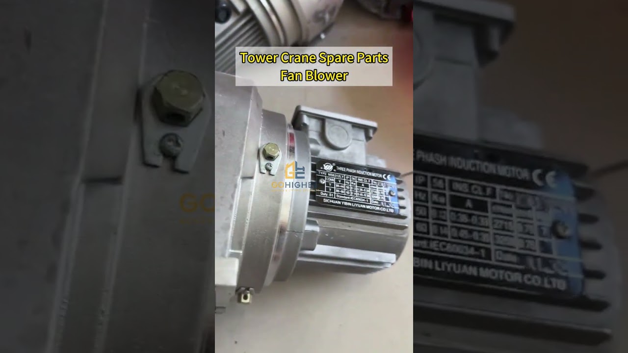 GOHIGHER Tower Crane Spare Parts Fan Blower 