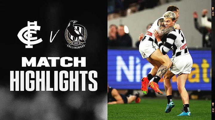 Carlton v Collingwood Highlights | Round 23, 2022 | AFL