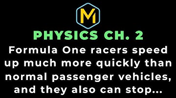 2.35 Mastering Physics Solution-"Formula One racers speed up much more quickly than normal passenger