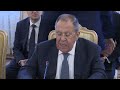 С.Лавров на девятой встрече министров иностранных дел в формате «Центральная Азия плюс Россия»