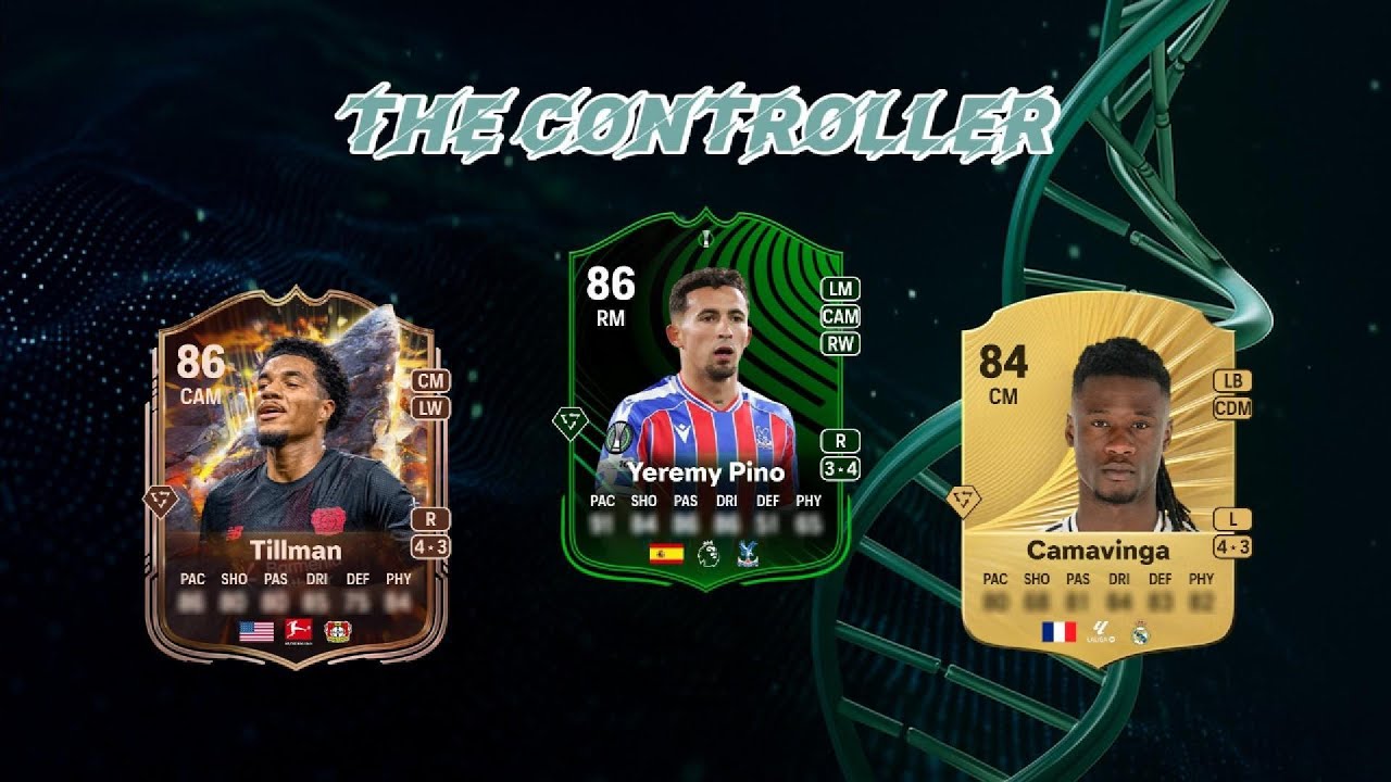 BEST EVO OPTIONS FOR "THE CONTROLLER" ON FC26! FT TILLMAN, PINO, CAMAVINGA & MORE! 👀🔥