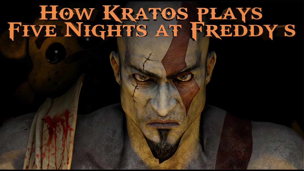 Kratos a jogar fnaf ou animatronics a jogar god of war???🤔