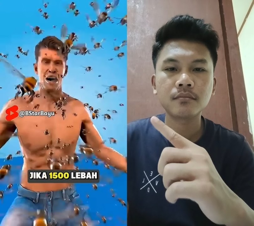 😳Ini Yang Terjadi Pada Tubuhmu Jika Tersengat 1500 Lebah sekaligus #shorts #faktaunik #youtubeshorts