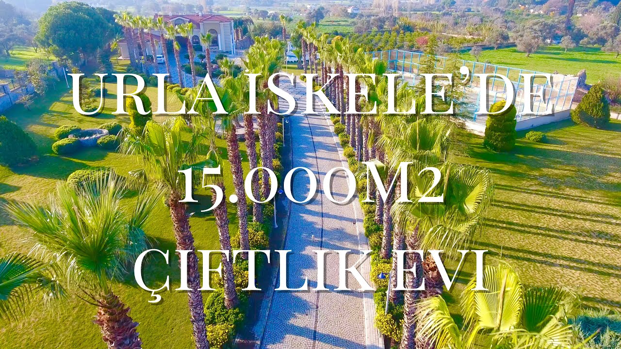 İZMİR URLA Fikret YENİDÜNYA’dan Urla İskele’de Çiftlik Evi