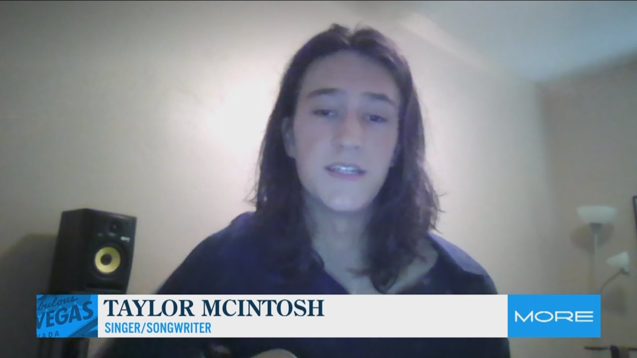 Local singer Taylor McIntosh performs on MORE