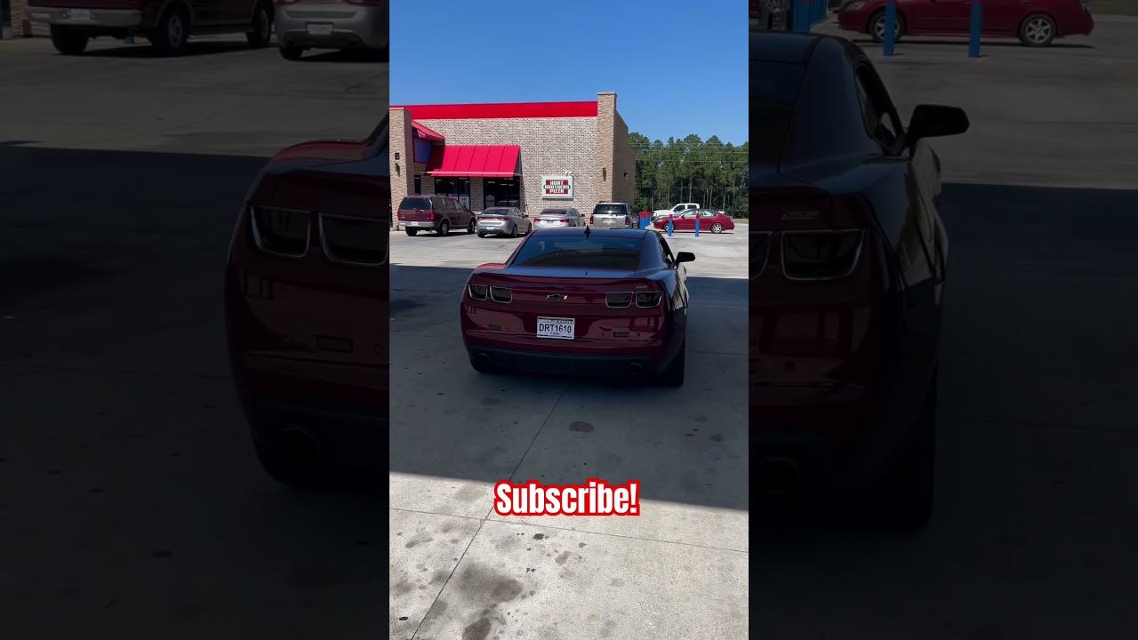 Straight Piped 2011 Camaro 2ss Warm Start (Headers, Muffler/Res Delete) 