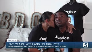 Family of homicide victim keep waiting for trial 5 years later