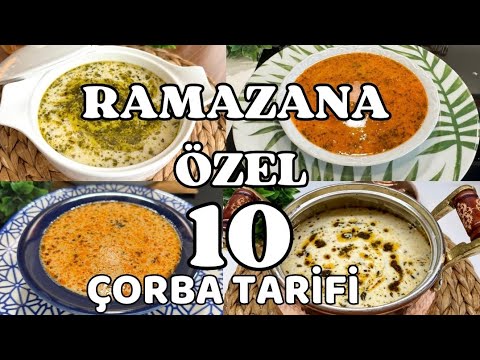 ✅RAMAZANA ÖZEL ÇORBA TARİFLERİ😍10 FARKLI ÇORBA ÇEŞİTLERİ ve TARİFİ 🍜 İftar Yemekleri🔝Çiçekintarifler ✅RAMAZANA ÖZEL ÇORBA TARİFLERİ😍10 FARKLI ÇORBA ÇEŞİTLERİ ve TARİFİ 🍜 İftar Yemekleri🔝Çiçekintarifler