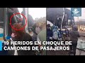 Accidente en la autopista mxicopuebla deja 19 heridos