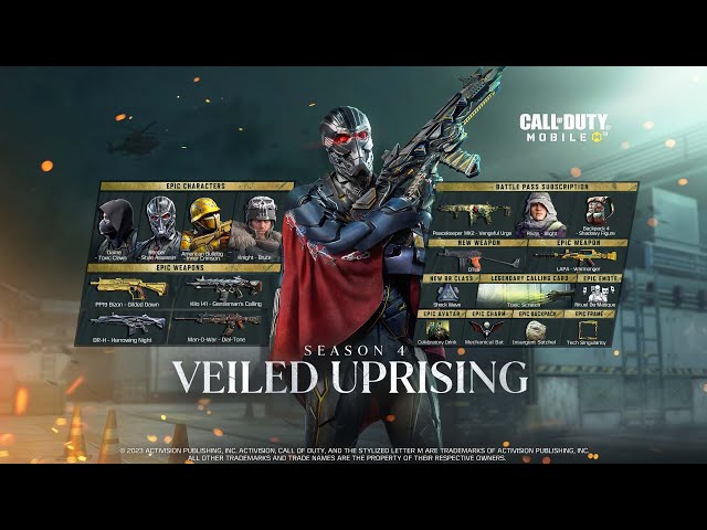 Worlds Collide in Call of Duty®: Mobile Season 4 — Veiled Uprising