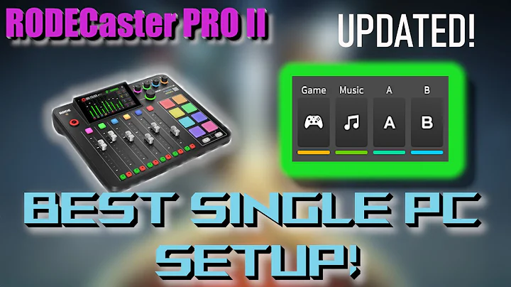RODECaster Pro 2 with Virtual Devices! - ULTIMATE Single PC Streaming/Gaming Setup!