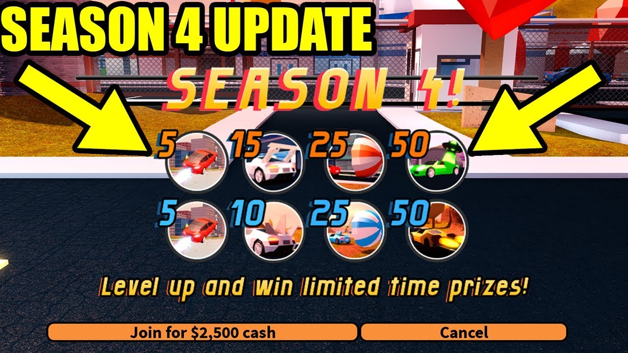 Full Guide Season 4 Update Is Here Roblox Jailbreak Youtube - new game passes jailbreak simulator roblox