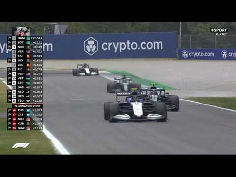 Latifi almost hits a rabbit in Monza during Qualifying | Italian GP 2021