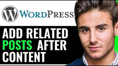 ADD RELATED POSTS AFTER CONTENT IN WORDPRESS (EASY WAY)