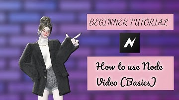 [Zepeto] How to use Node Video (Basics) [Beginners Tutorial]