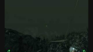 Fallout 3 - crazy UFO/glitch