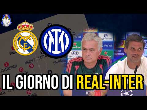 Video REAL MADRID INTER: LE ULTIME DI FORMAZIONEBOTTA E RISPOSTA MOU-CHIVUE UNA RIFLESSIONE...