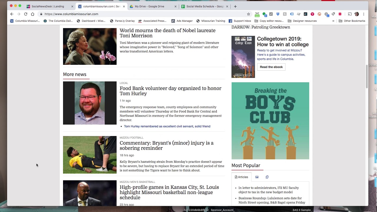 Social News Desk YouTube