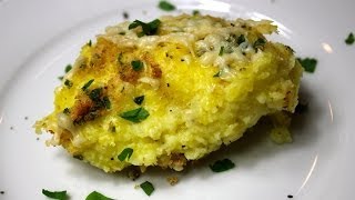 Garlic Mashed Potato Casserole Recipe - Thanksgiving Side Dish