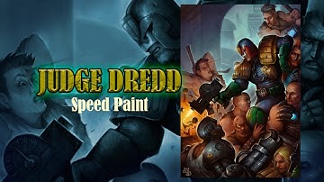 Judge Dredd. Speed Paint