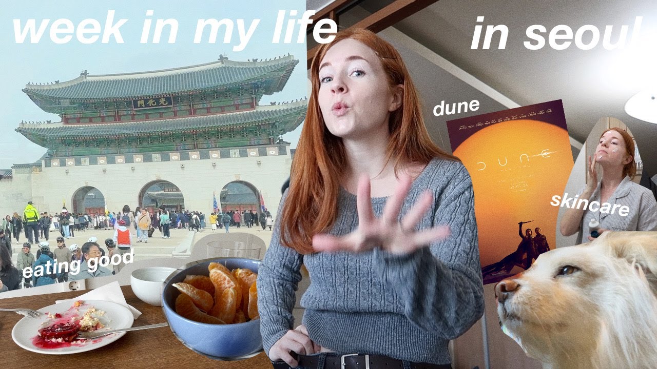 week in my life in seoul 📹 trying to be an ambivert, new vlog camera, my apartment, book shopping