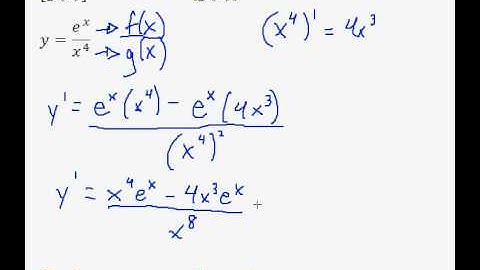 Quotient Rule - Finding the Derivative (Calculus) - (pt. 3)