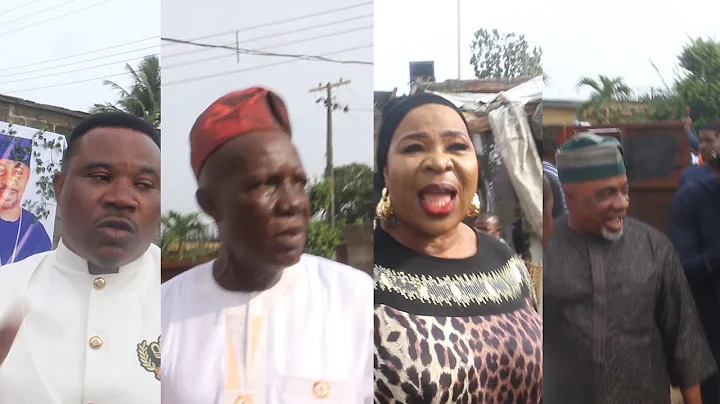 NOLLYWOOD ACTORS AND ACTRESS PRESENCE AT MC OLUOMO BIRTHDAY PARTY