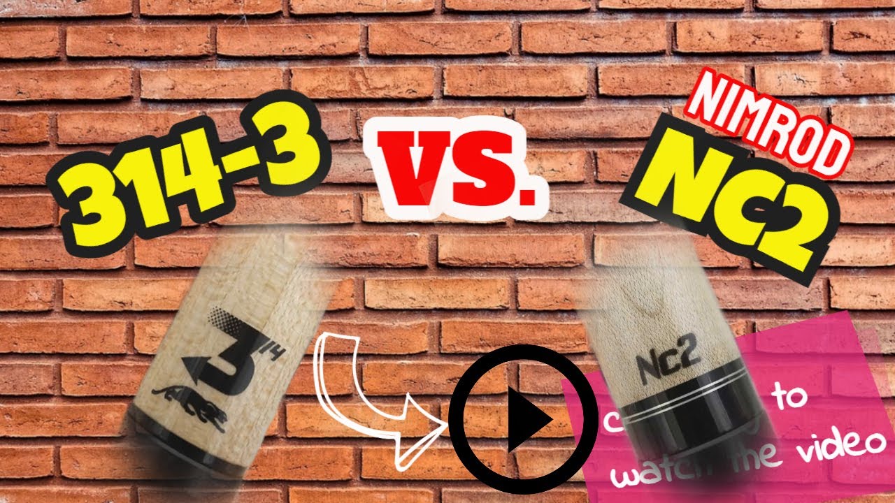 3143 predator shaft VS NIMROD NC2 shaft and test hit Low Budget Low