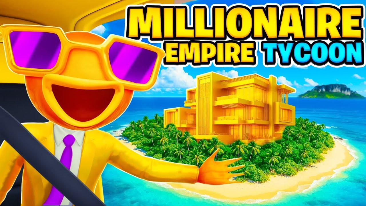 Millionaire Empire Tycoon Battle Pass Code Fortnite YouTube