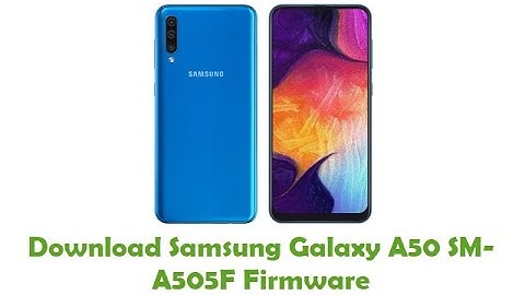 How to flash Android 9 Pie on Samsung Galaxy A50 SM A505FN прошивка
