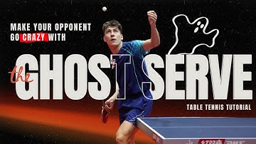 The Most Scary Service Ever (Ghost Serve) | Table Tennis Tutorial