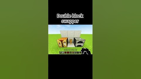 Double block swapper. Bedrock/PE